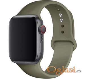 Silikonska narukvica khaki Apple watch 42/44/45